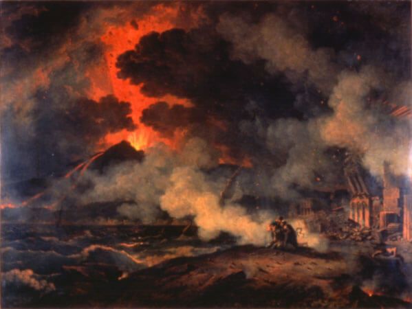 Eruption du Vésuve